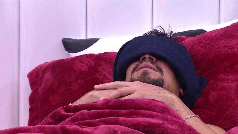 Vinícius cita desafio e declara: 'Vou ganhar o Líder e botar ele no Paredão'