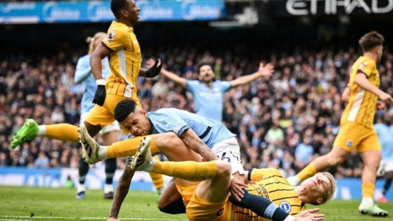 Empate Emocionante Entre Manchester City e Brighton na Premier League