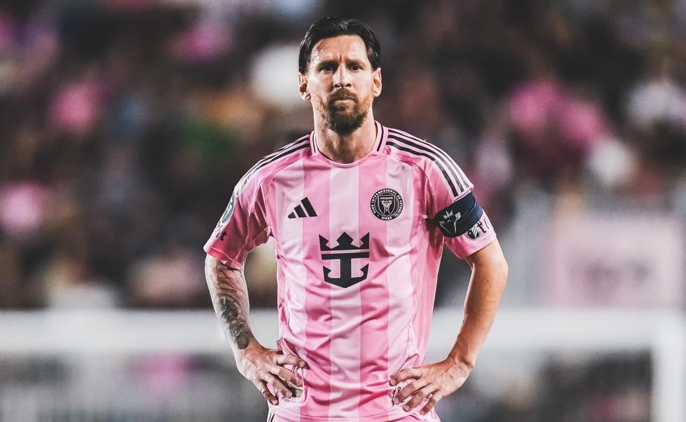 Messi em ação pelo Inter Miami