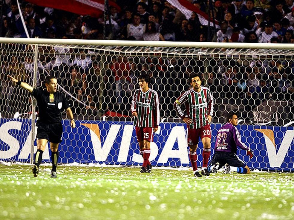 Fluminense perdeu por 5 a 1 para a LDU em Quito na Sul-Americana 2009