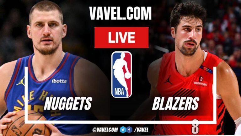 Denver Nuggets e Portland Trail Blazers se enfrentam em partida emocionante
