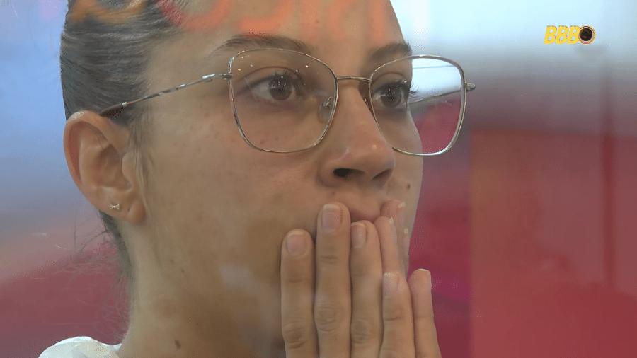 BBB 25: Renata está na casa de Vidro do BBB 25.