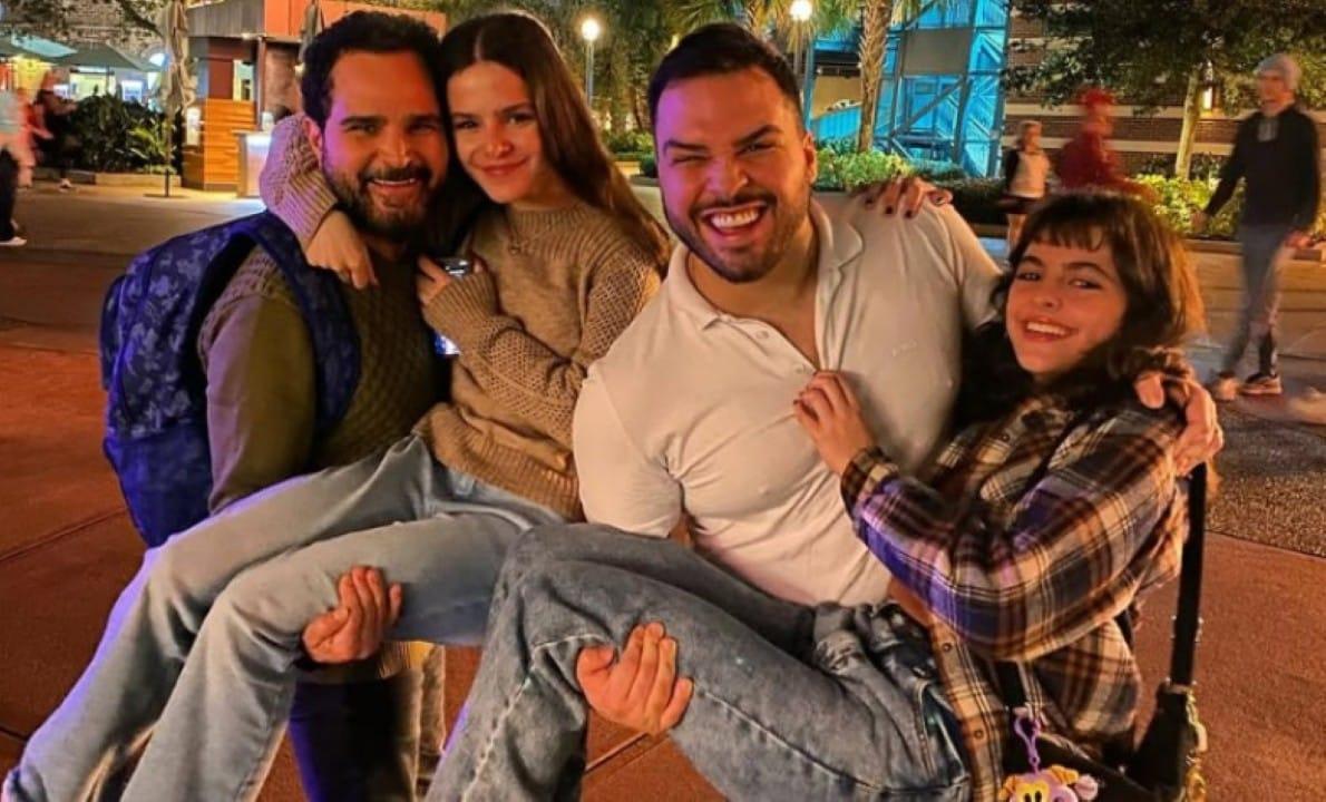 Luciano Camrrgo e familia