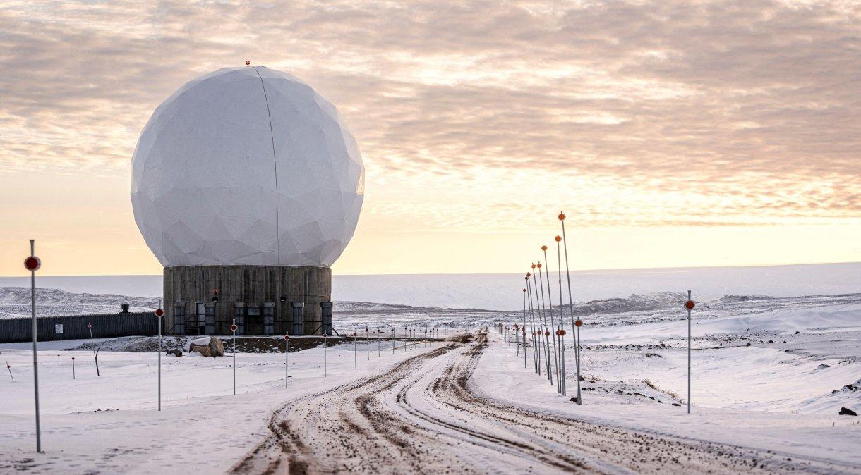 Base Espacial Pituffik na Groenlândia