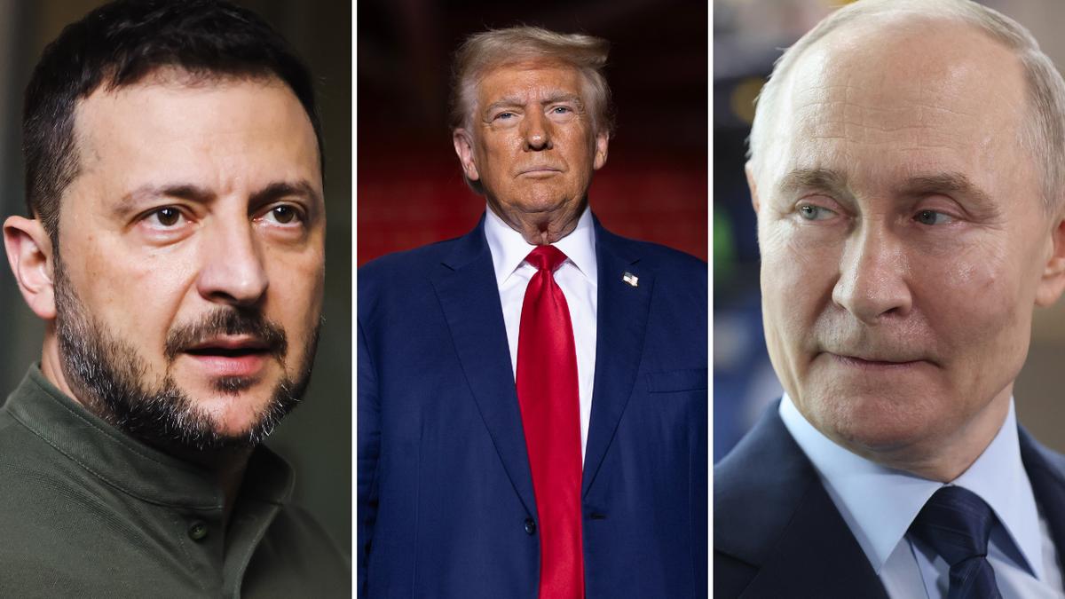 Trump, Putin e Zelenskyy