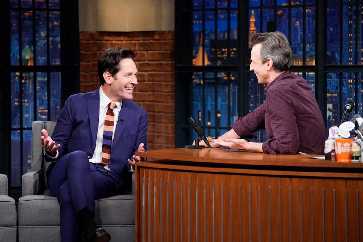 Paul Rudd e Seth Meyers em 'Day Drinking'