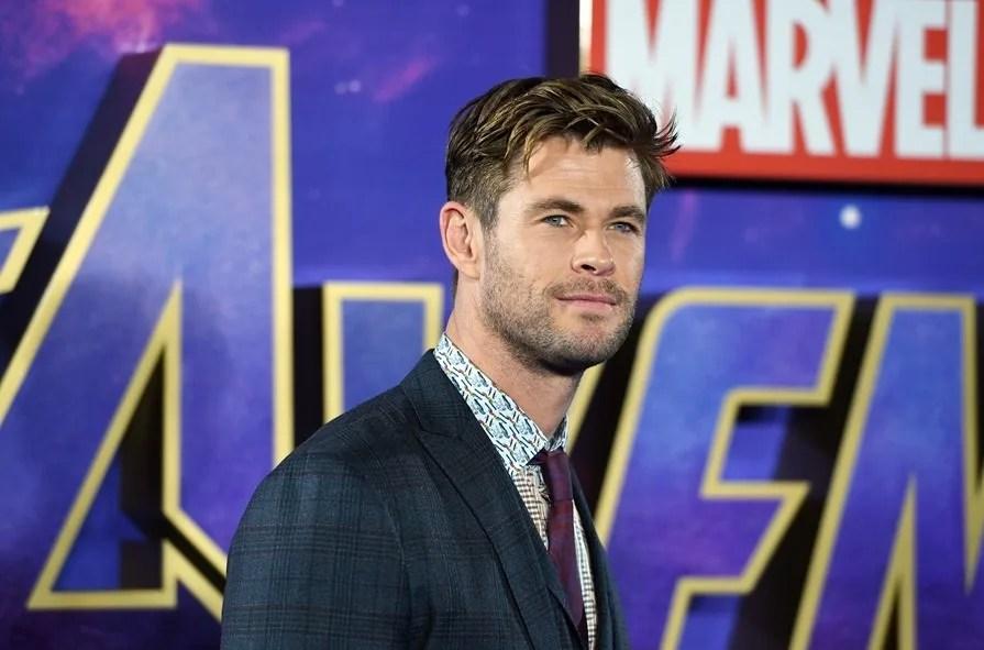 Chris Hemsworth em evento de Avengers: Doomsday