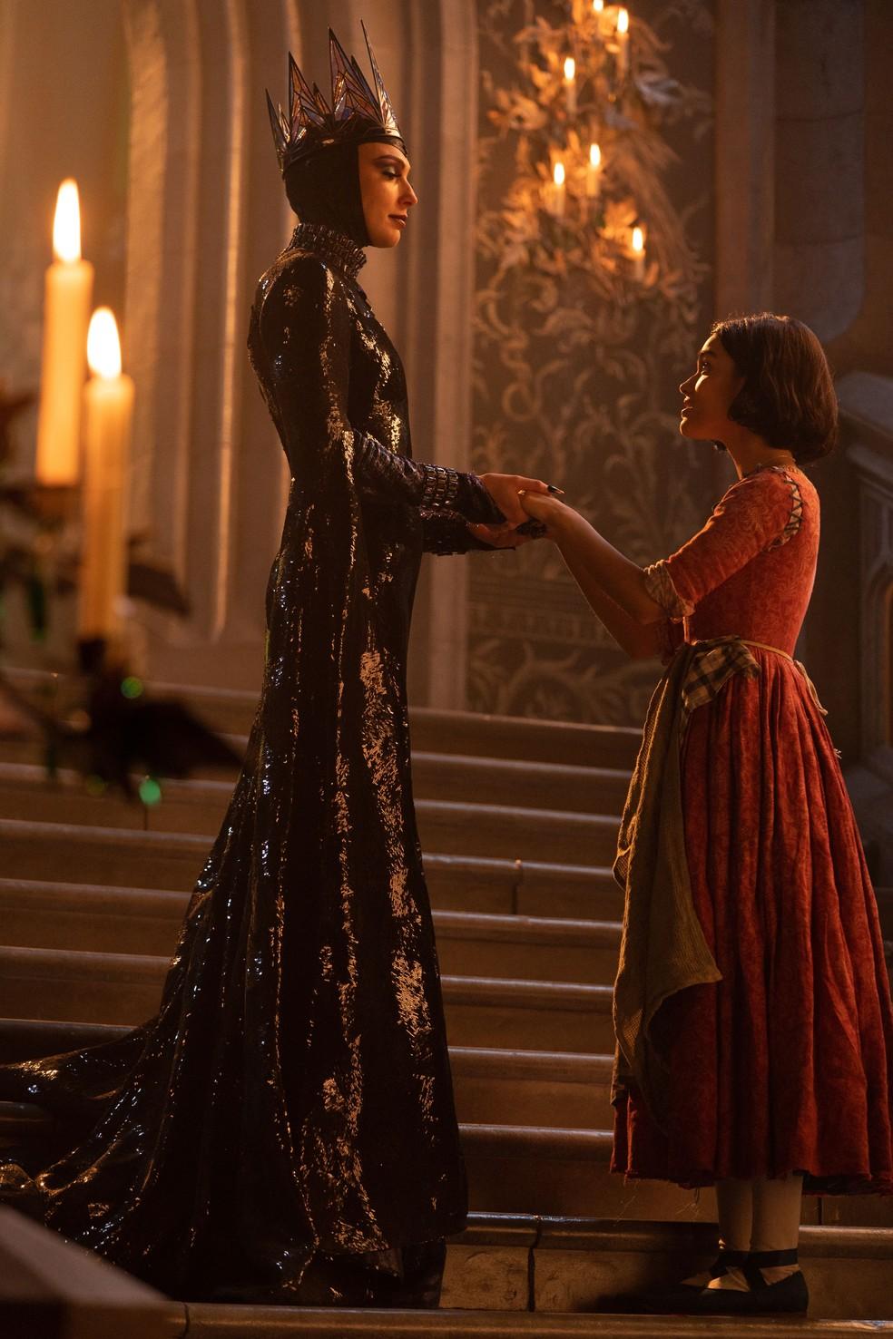 Gal Gadot e Rachel Zegler no novo live-action de 'Branca de Neve' (2025)