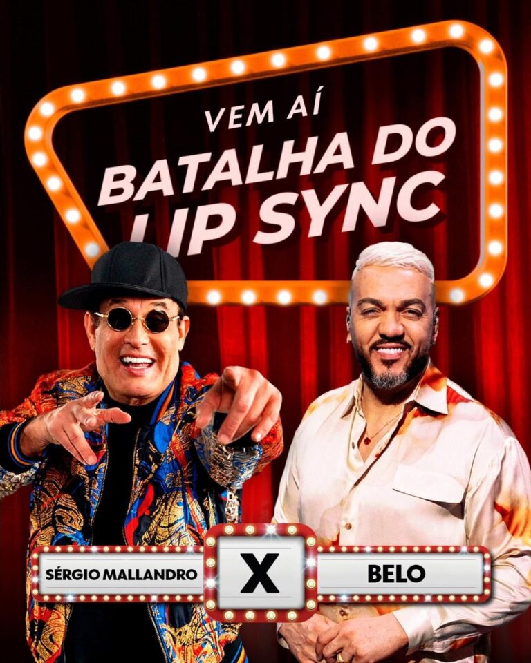 Belo e Sergio Mallandro Agitam o Domingão com Huck na Batalha do Lip Sync