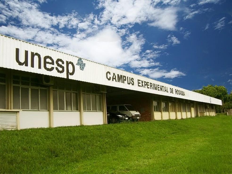 Campus da Unesp em Rosana (SP)