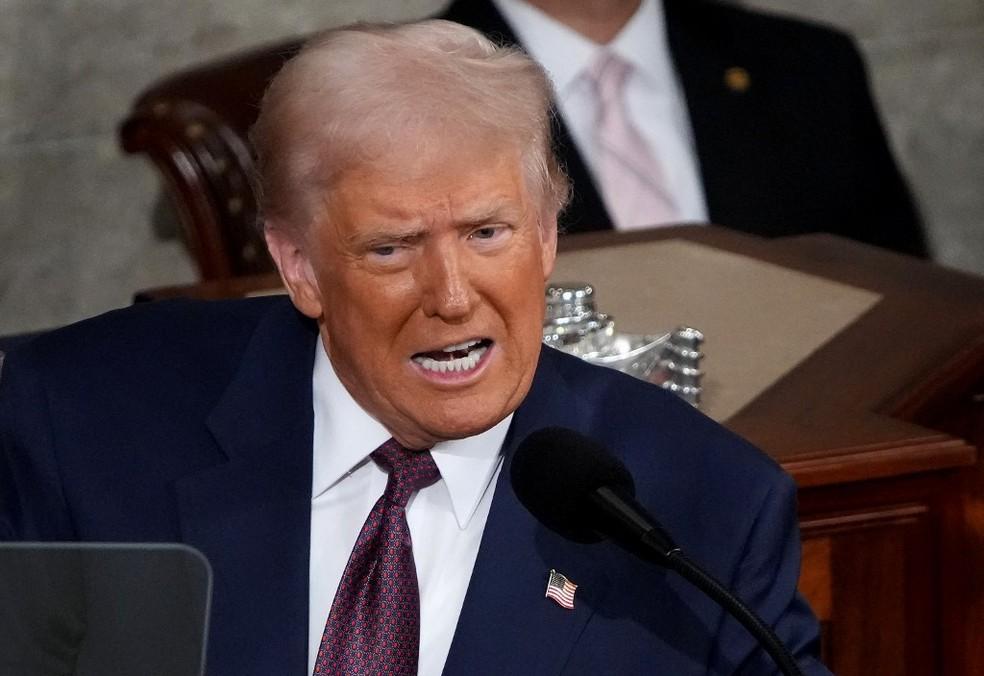 Trump faz discurso do Estado da União