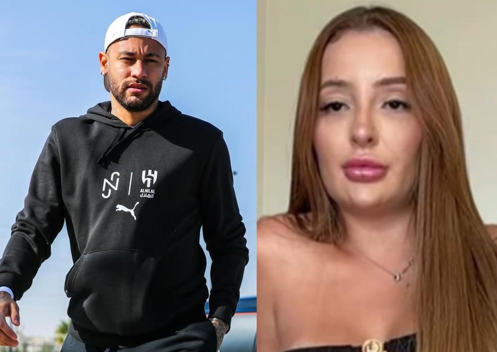 Modelo Ane afirmou que transou com Neymar durante a festa
