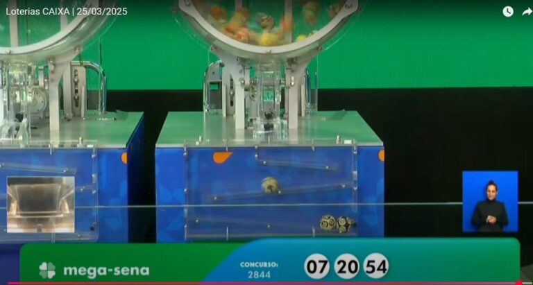 Prêmio da Mega-Sena 2844 acumula e atinge R$ 32 milhões; veja os números sorteados