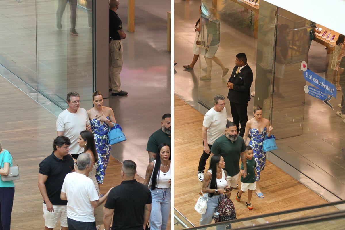 Boninho e Ana Furtado