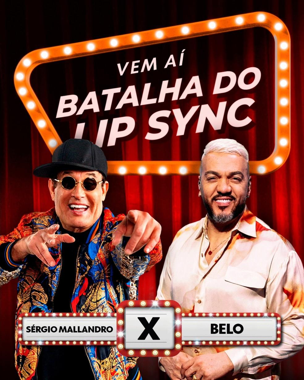 Belo e Sergio Mallandro em duelo de dublagem