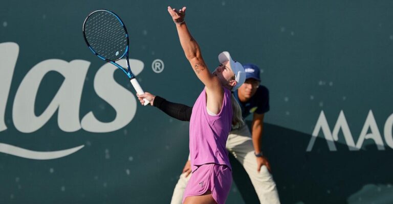 Sonay Kartal avança às oitavas em Indian Wells com grande vitória