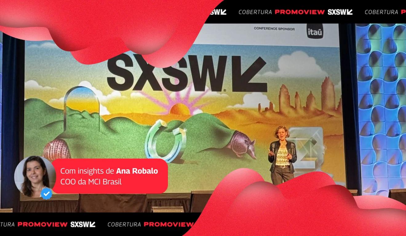 Painel 'Human-Centered Storytelling', apresentado por Cheryl Miller Houser no SXSW 2025