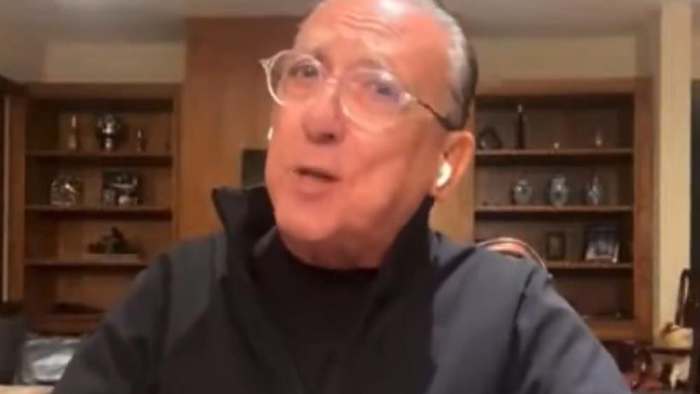 Galvão Bueno fala sobre estreia de Hamilton na Ferrari no Jornal da Band.