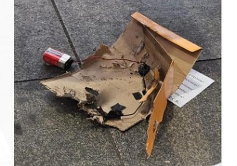 Artefato que explodiu sozinho no Terminal Pinheiros