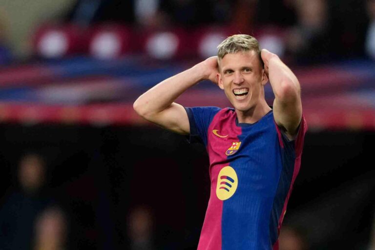 FC Barcelona: Dani Olmo brilha, mas sofre nova lesão durante partida contra o Osasuna