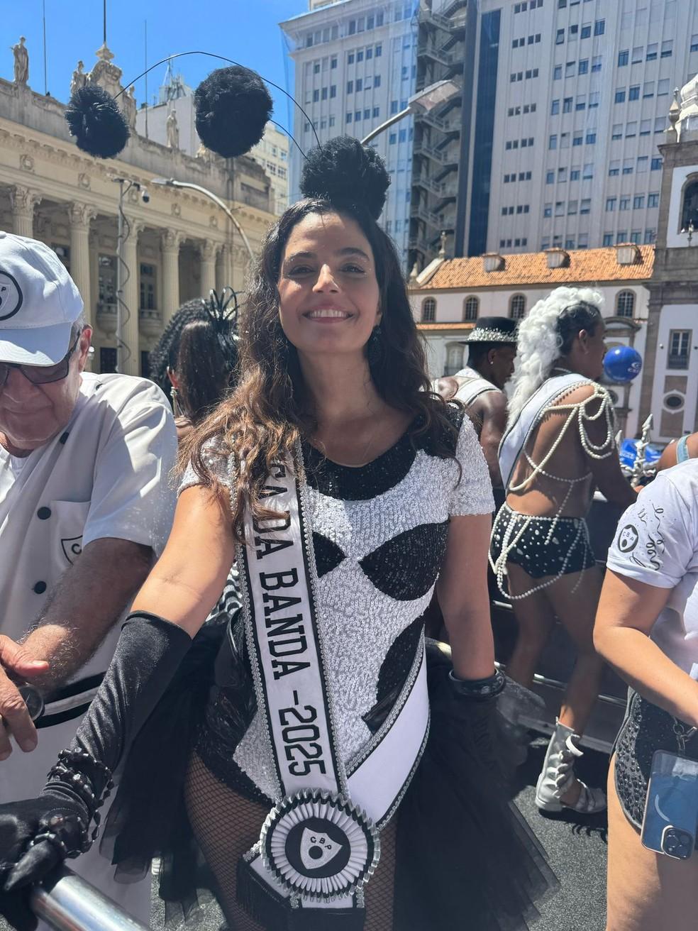 Emanuelle Araújo no Cordão da Bola Preta