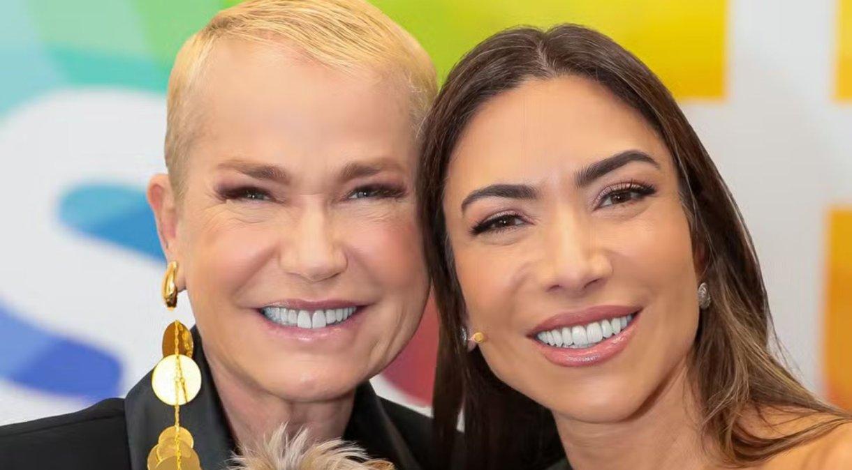 Xuxa envolve-se em homenagem no Programa Silvio Santos