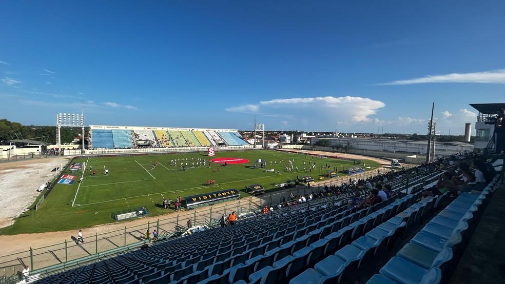 Estádio Domingão onde ocorrerá o jogo entre Maracanã e Ceilândia