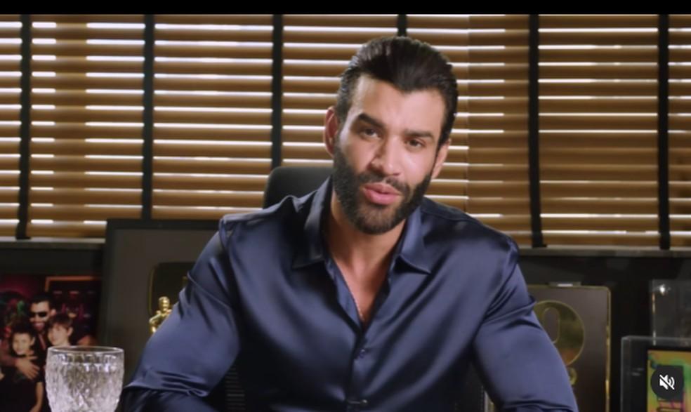 Gusttavo Lima faz vídeo no Instagram e afirma que desistiu de se candidatar à Presidência.