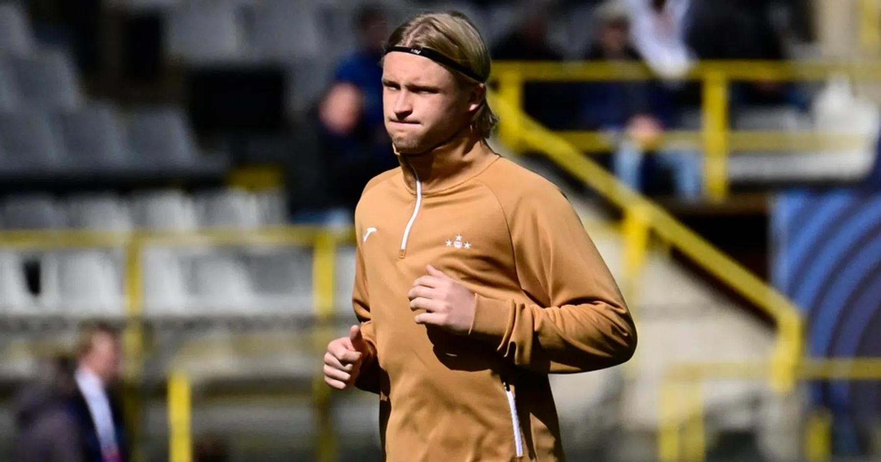 Besnik Hasi durante a partida