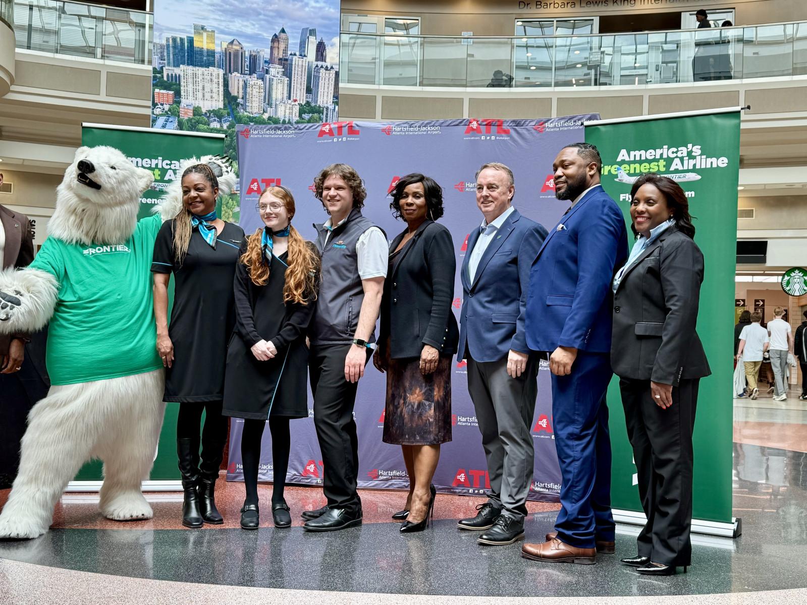 Anúncio de Expansão da Frontier Airlines em Atlanta