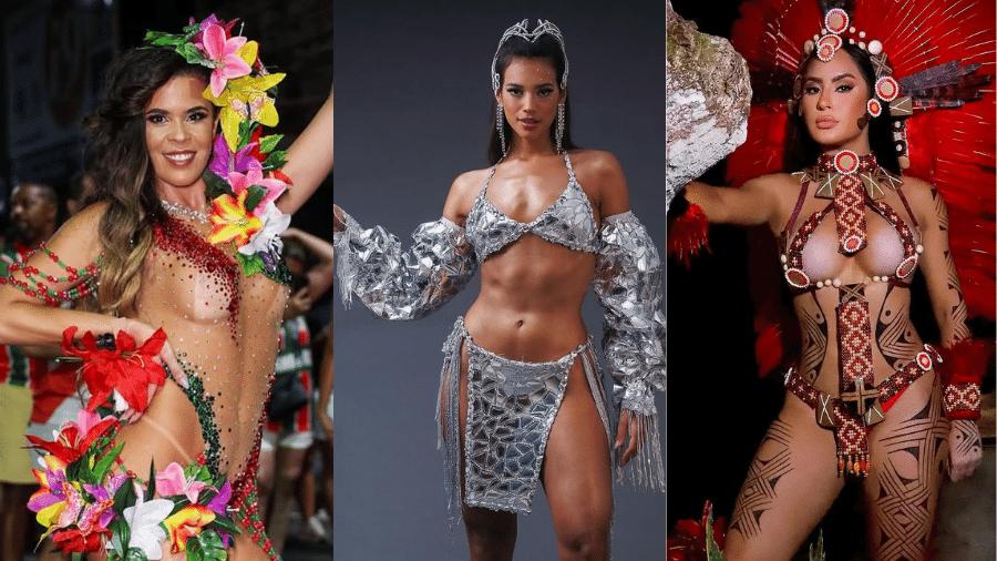 Luciene Santinha, Alane e Isabelle Nogueira, cotadas para substituir Paolla Oliveira.