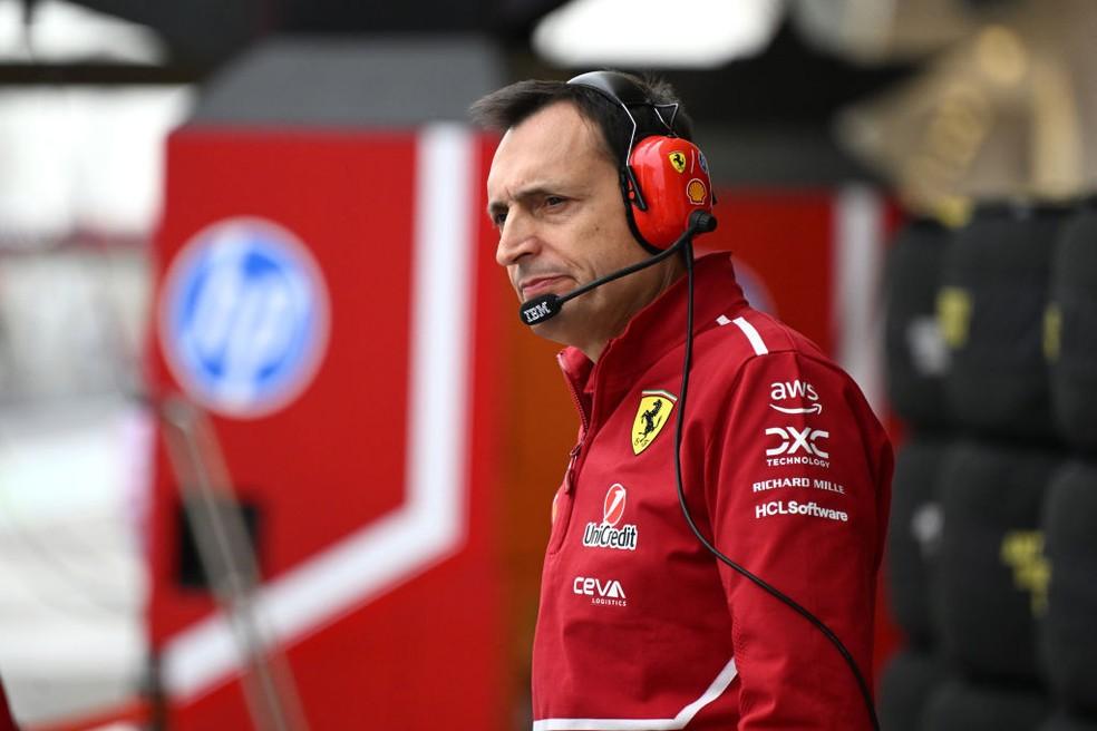 Riccardo Adami, engenheiro de corrida de Lewis Hamilton na Ferrari