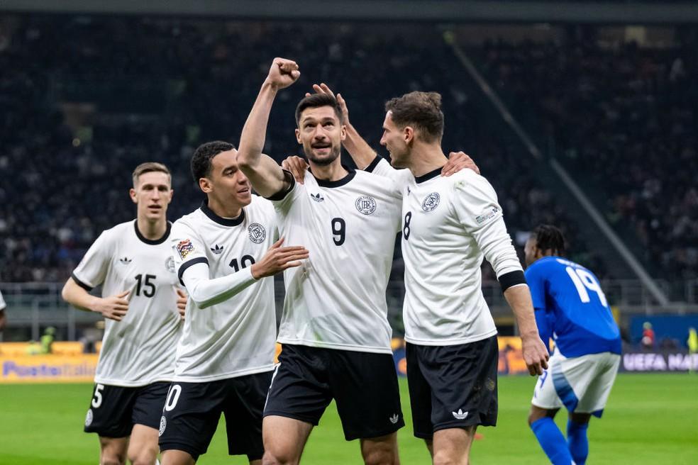 Alemanha vence a Itália de virada no jogo de ida das quartas de final da Liga das Nações