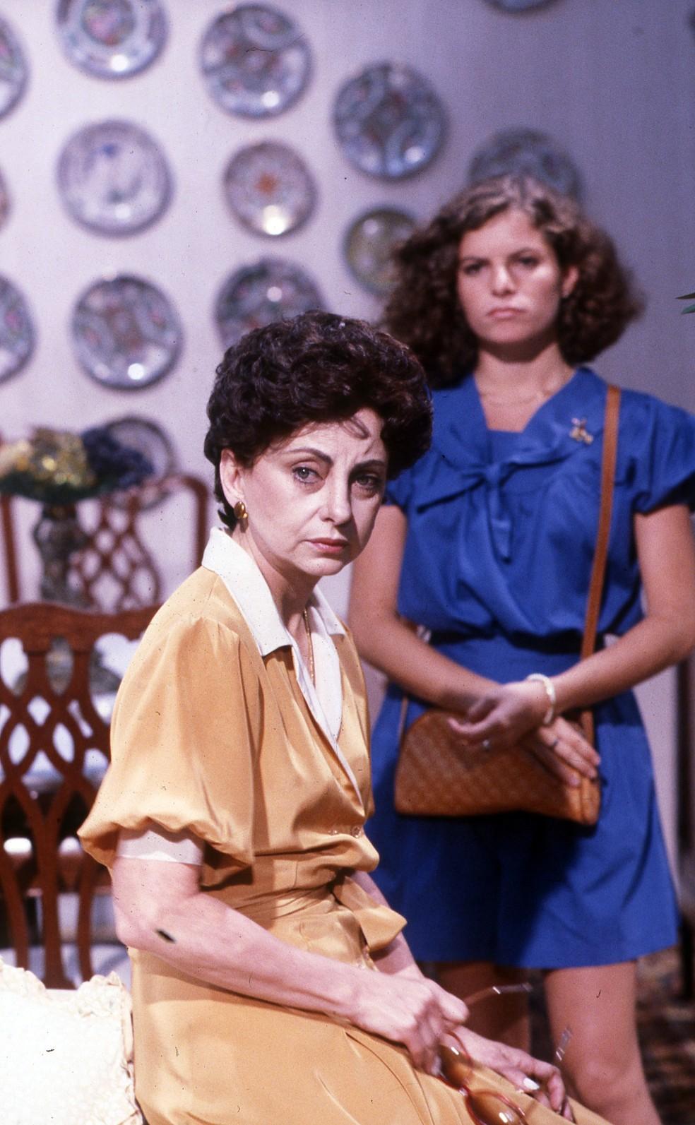 Beatriz Segall e Débora Bloch em 'Sol de verão'