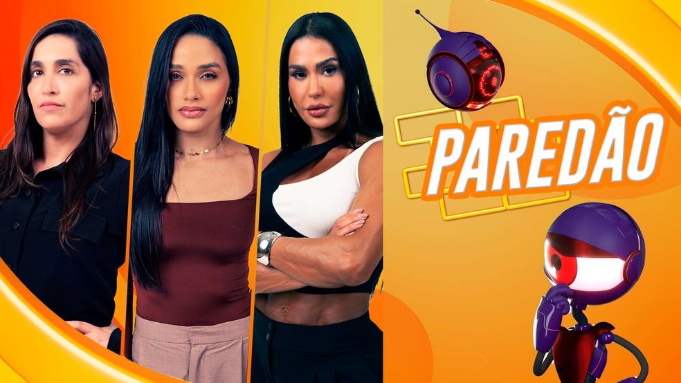 Daniele Hypolito, Eva e Gracyanne Barbosa disputam o nono Paredão do BBB 25