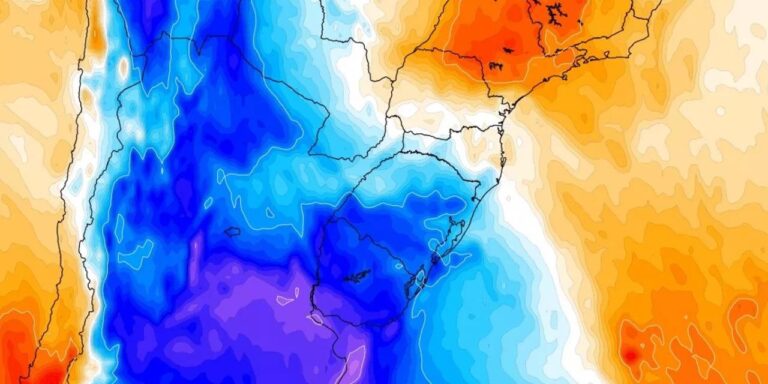 Frente fria promete alívio no calor intenso do Sul do Brasil a partir do Dia da Mulher