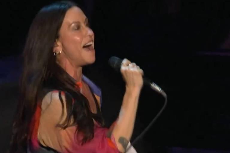 Alanis Morissette em show no Lollapalooza
