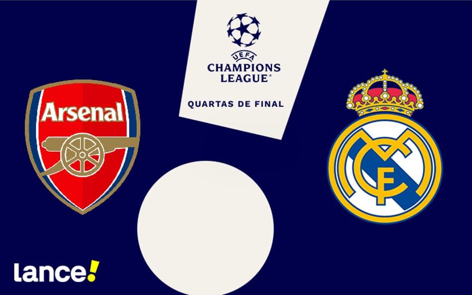 Arsenal x Real Madrid na Champions League Feminina