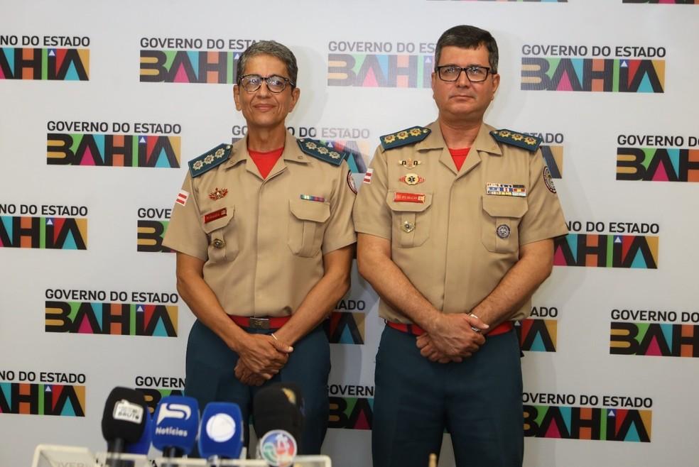 Comandante-geral do Corpo de Bombeiros Militar, coronel BM Aloísio Mascarenhas Fernandes
