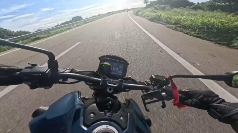 Motociclista a 184 km/h grava acidente fatal na CE-040 e morre em Beberibe
