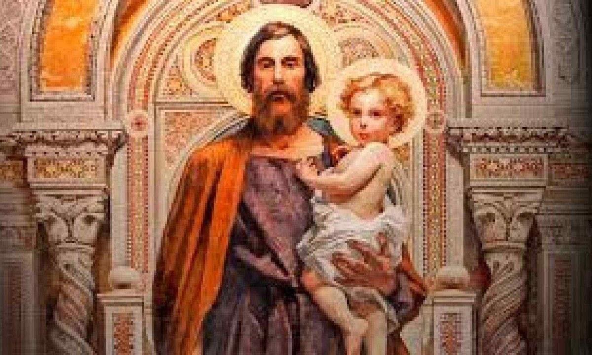 São José, esposo da virgem Maria.