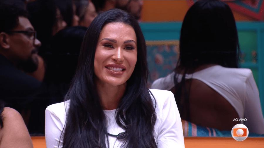 BBB 25: Gracyanne no dia do nono Paredão