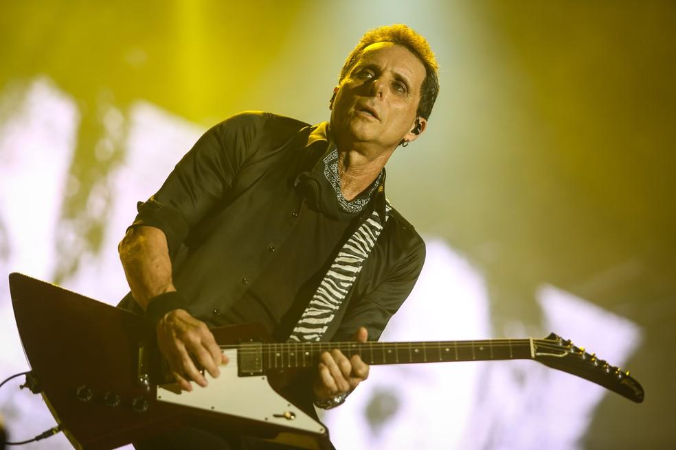Tony Bellotto toca com o Titãs no Palco Mundo no Rock in Rio 2017