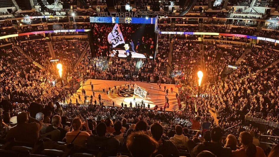 Ball Arena receberá partida entre Nuggets x Lakers