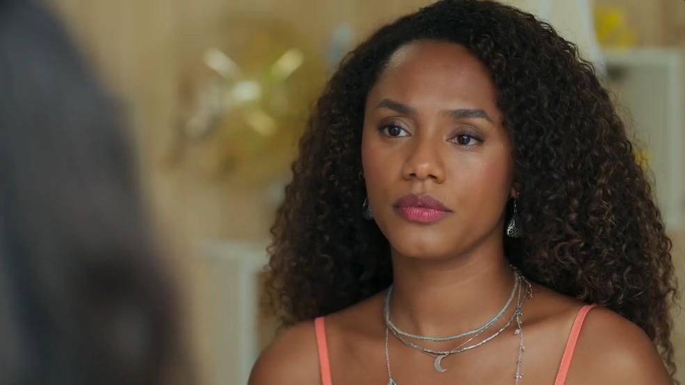 Madalena preocupada com Chico em Volta por Cima