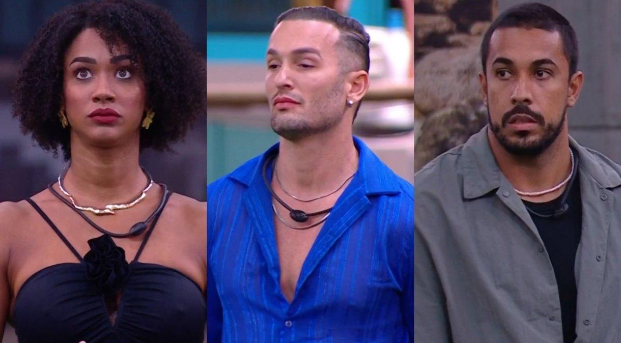 Aline Patriarca, Diego Hypolito e Maike Cruz se enfrentam no Paredão
