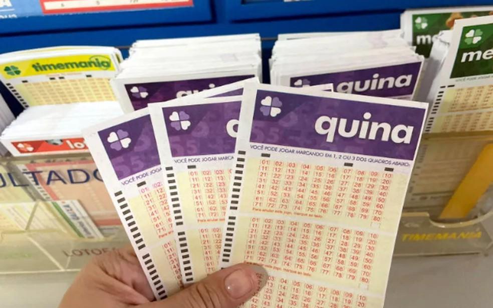Volantes da Quina prontos para apostas