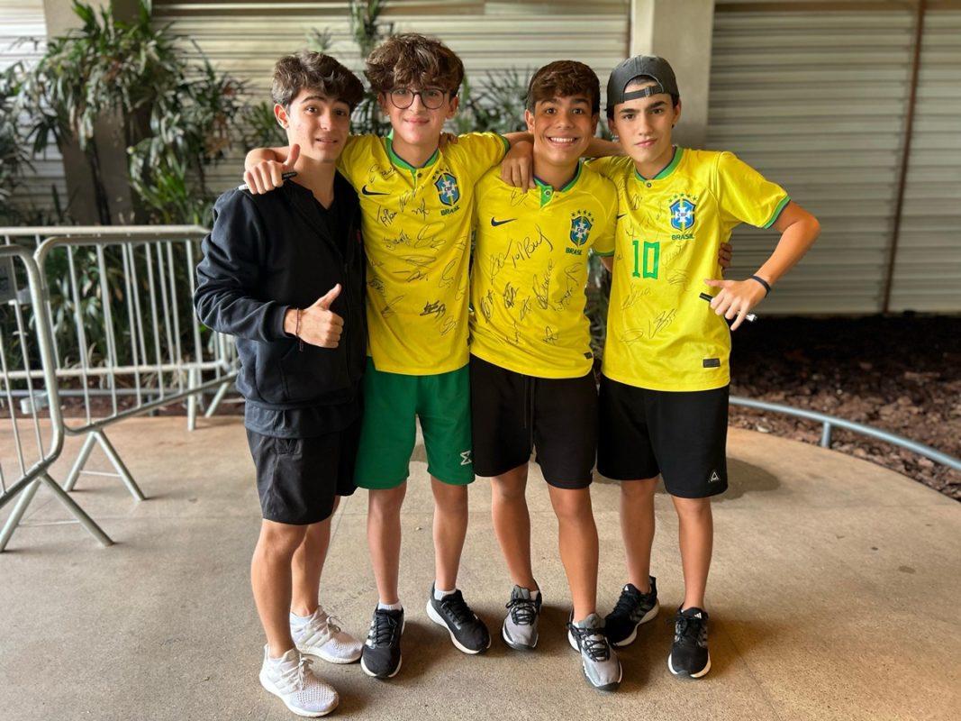 Torcedores da Seleção Brasileira em Brasília