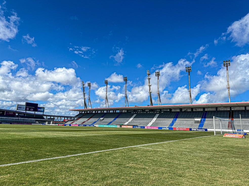 Estádio Rei Pelé recebe CSA e Anápolis