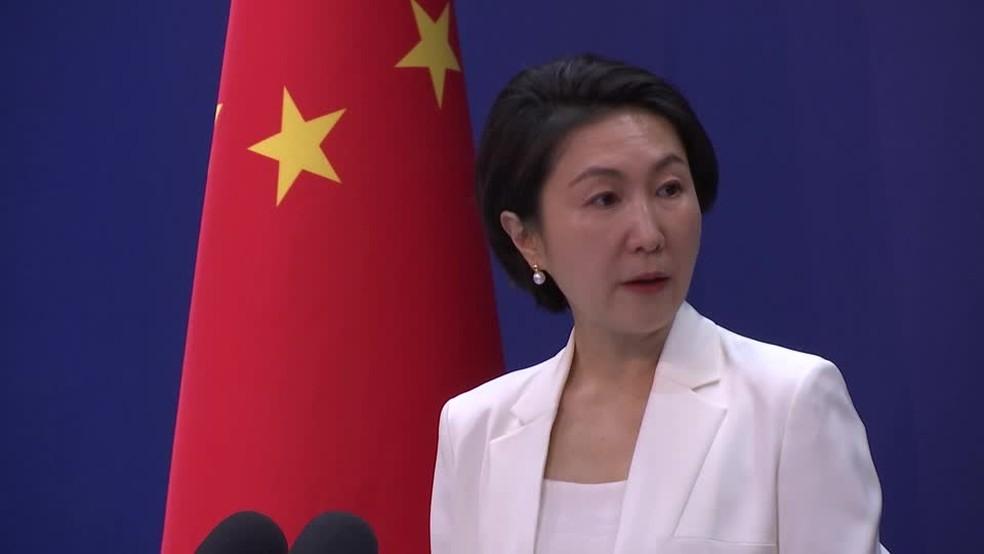 A porta-voz do Ministério das Relações Exteriores da China, Mao Ning